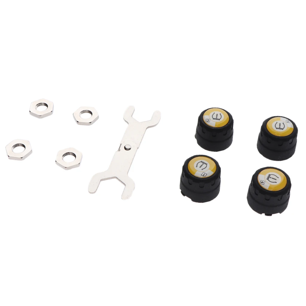 4 шт. внешний датчик давления в шинах для автомобиля система мониторинга