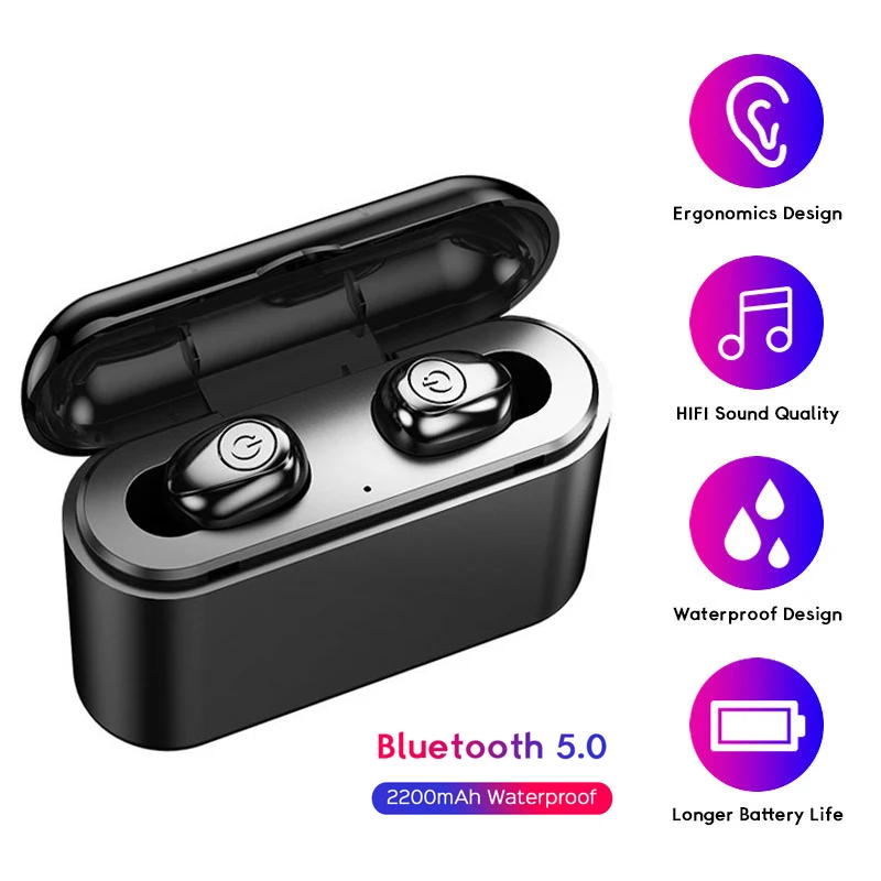 Стереонаушники X8 с поддержкой bluetooth 2200 и внешним аккумулятором на 5 0 мА ·
