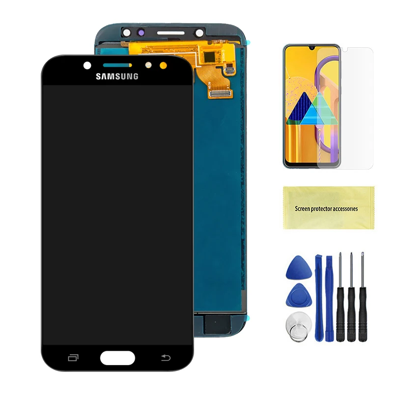 

For Samsung Galaxy J7 Pro 2017 J730 J730F LCD Display and Touch Screen Digitizer Assembly For J7 LCD Can Adjust Brightness