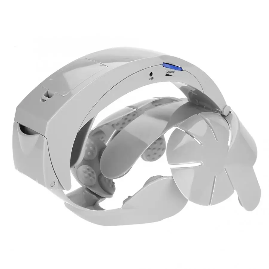 

Relaxation Treatments Electric Head Massager Brain Relax Pain Pressure Relief Acupuncture Vibration Massage Device Therapy