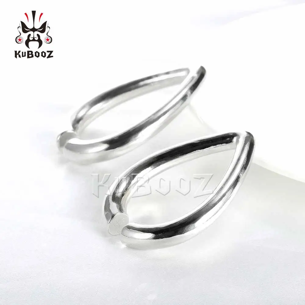 Серьги-клипсы Kubooz Из Нержавеющей Стали Для Пирсинга Ушей разноцветные