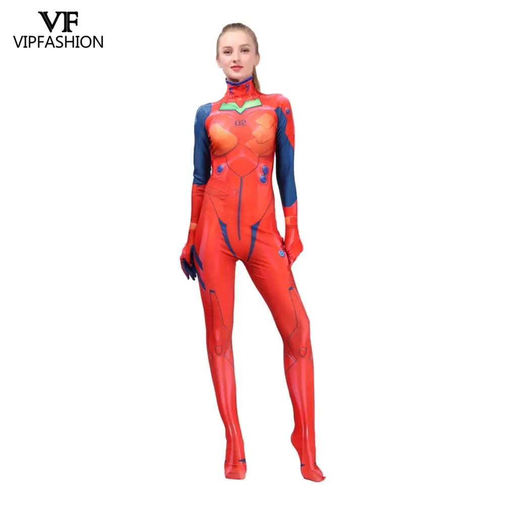 VIP модные Аска Лэнгли сорью (Evangelion аниме костюм Ayanami Rei напечатали комикс Косплей