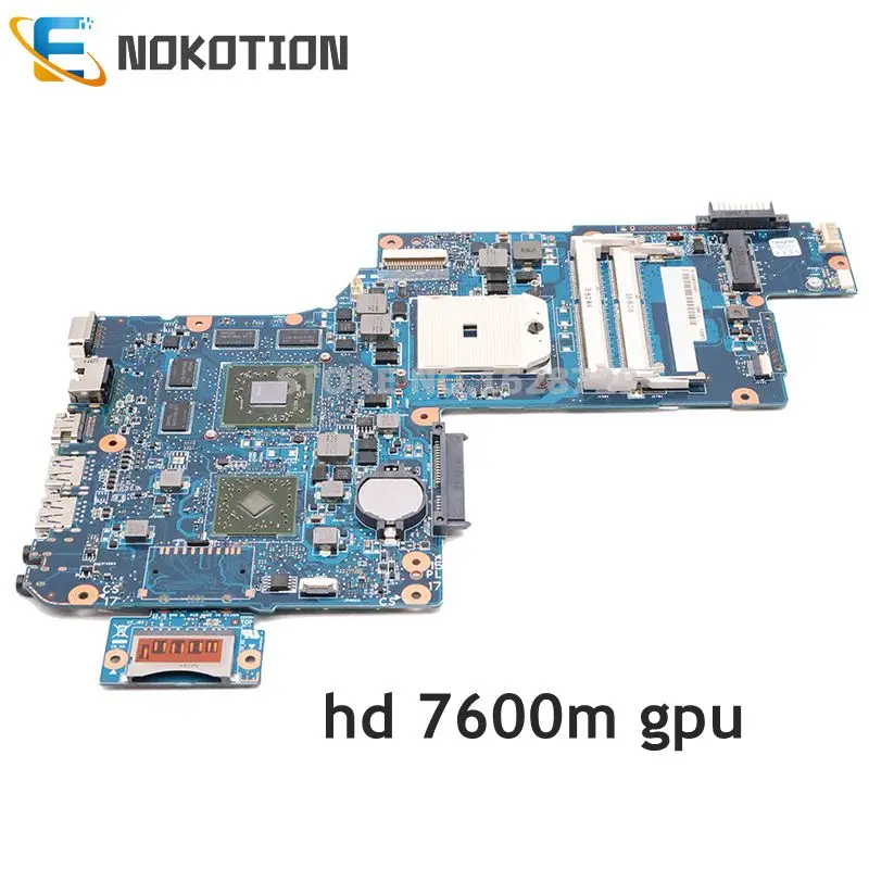 

Материнская плата NOKOTION H000041580 для ноутбука Toshiba Satellite L870D C870D C875D площадка CSAC DSC материнская плата 17,3 ''HD7600M gpu