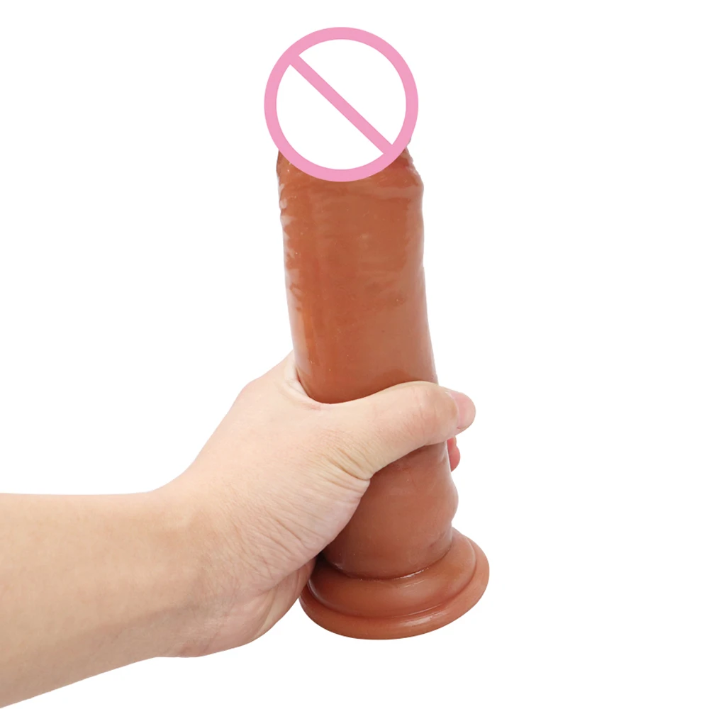 Реалистичный фаллоимитатор мягкая Жидкая силиконовая кожа чувство огромный