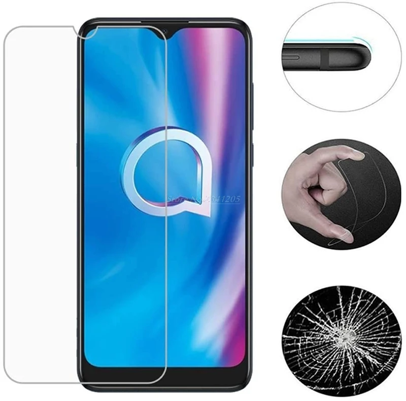 tempered glass for alcatel 5x 1 l a b 1s 1se 1v 3l 3x 2020 2021 screen protector 5002a 5028y 5030f 5007u 5029y protective glass free global shipping