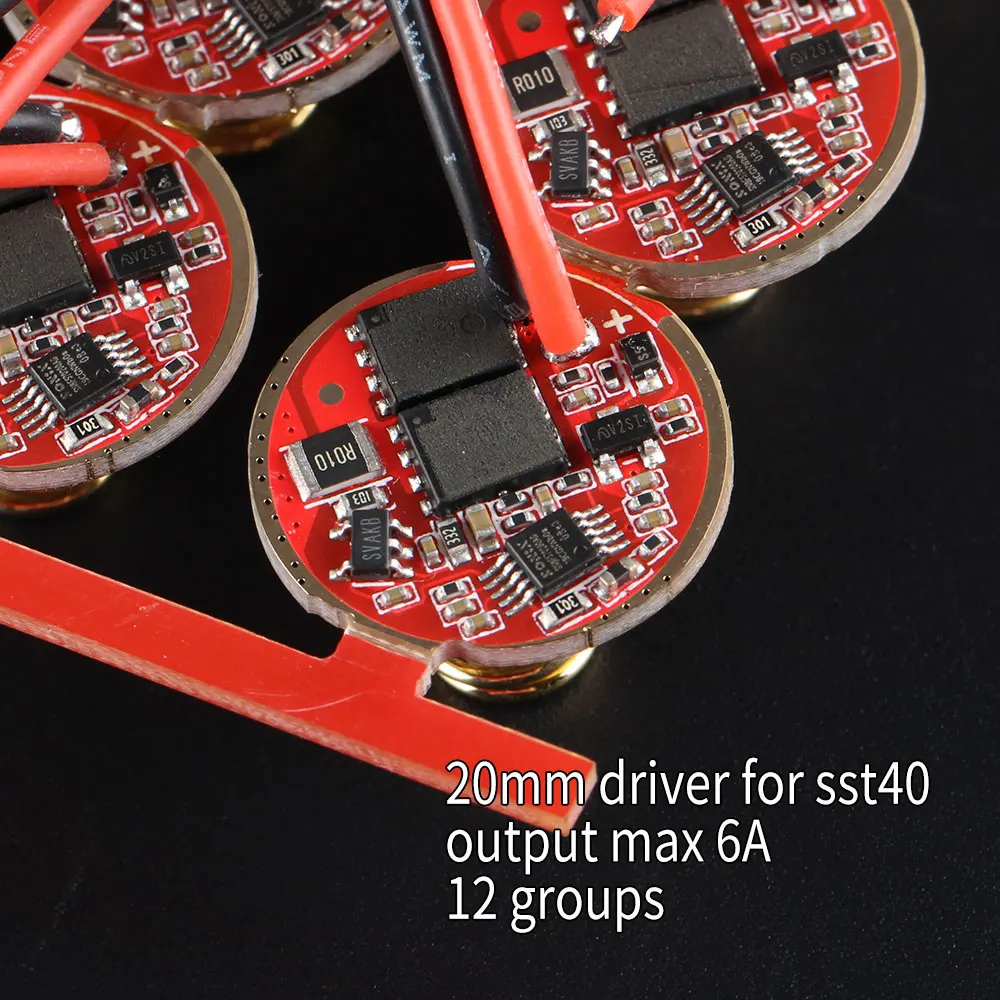 20 мм драйвер для SST40 12 групп максимальный ток на выходе 6000ма управление