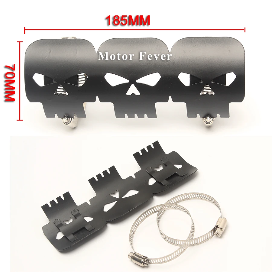 Выхлопная теплозащита для мотоцикла Akrapovic KTM Защитная крышка скутера автомобиля