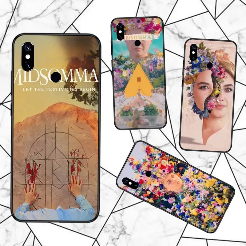 

Midsommar horror movies Phone Case For Xiaomi Redmi note 7 8 9 t max3 s 10 pro lite funda coque shell cover