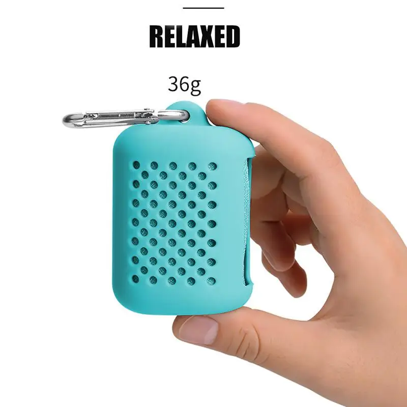 

Quick Drying Microfiber Towel Sports Instant Cooling Ice Towel Portable Outdoor Travel Fitness Running Towel Silicone Bag 2021