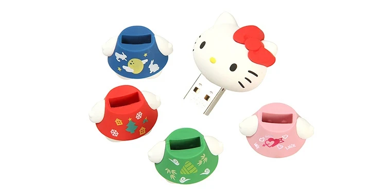 Kingston флэш-накопитель 16GB hello kitty мультяшный флеш-накопитель