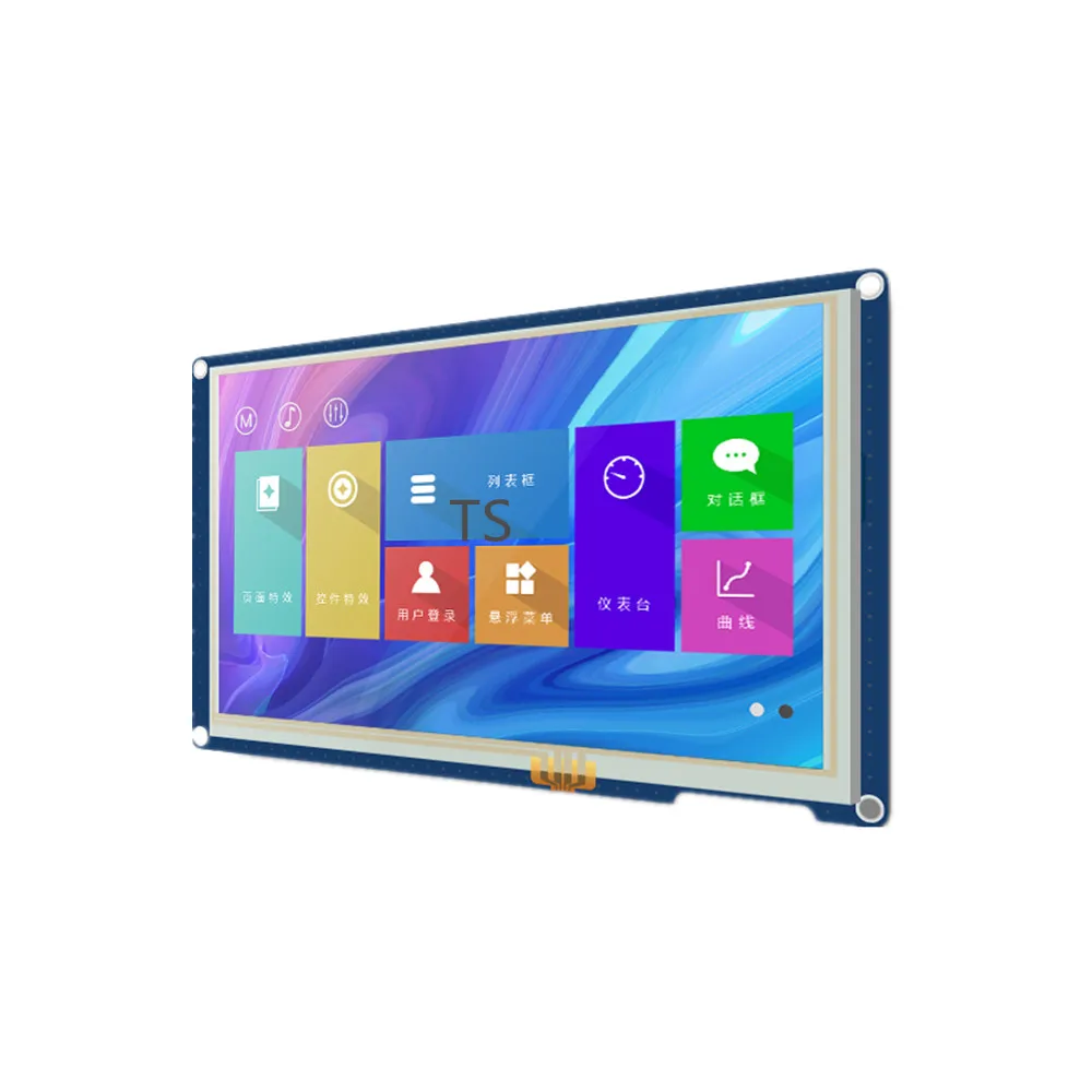 

X3 serials TJC8048X370_011R 7 inch resistance serial screen 800*480 7 inch HMI display