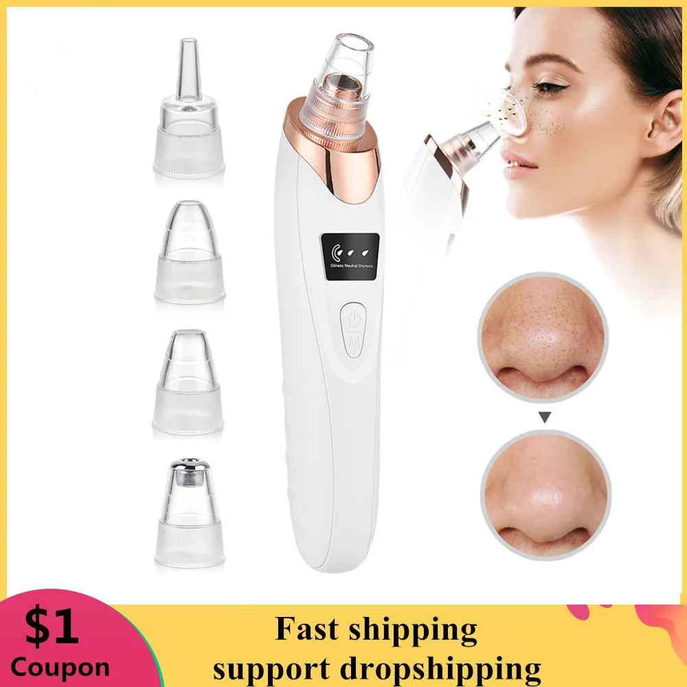 Электрический прибор для удаления угрей вакуумная всасывающая чистка лица