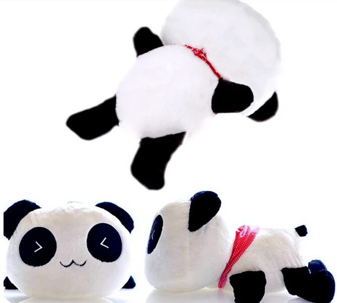 

45cm/55cm Cute Cartoon Panda Plush Toys Kawaii Smile Panda Pillow Doll with Hearts on Face for Kids Girls Gift