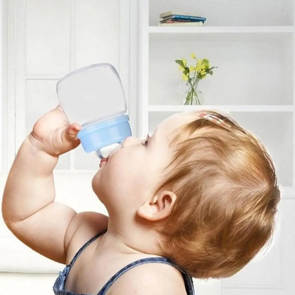 

Baby Mini Portable Feeding Nursing Bottle BPA Free Safe Drop-resistant Newborn Kids Nursing Care Feeder Fruit Juice Milk Bottles