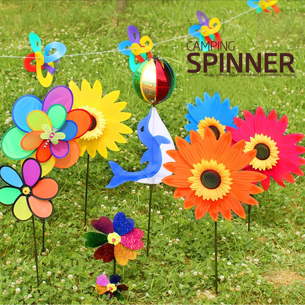 Мультяшный Радужный телефон дельфин красочный ветряной Спиннер мигающие