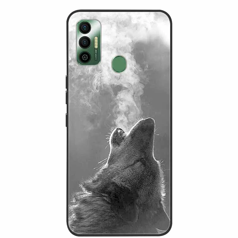 For Tecno Spark 7 Case Shockproof Soft silicone TPU Back Cover For Tecno Spark 7 6.5