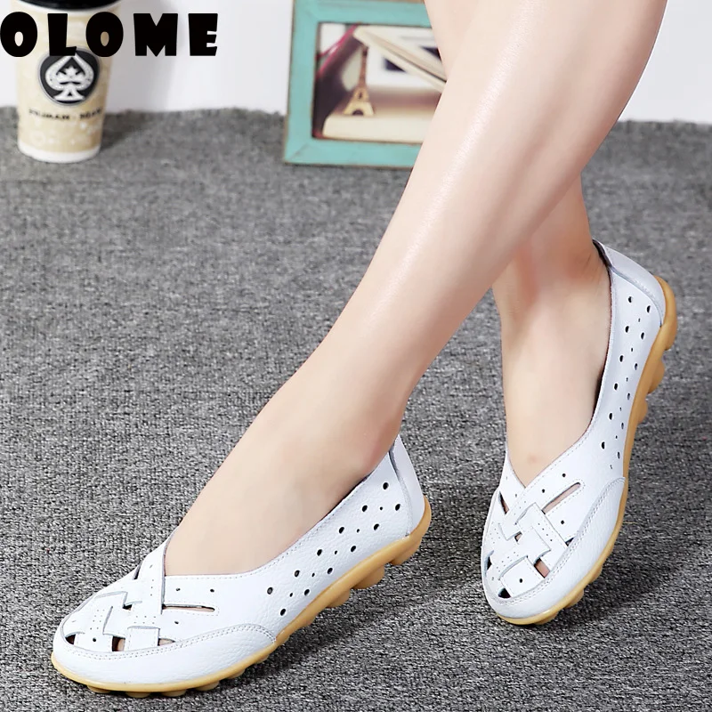 Туфли на плоской подошве женские туфли из натуральной кожи слипоны лоферы