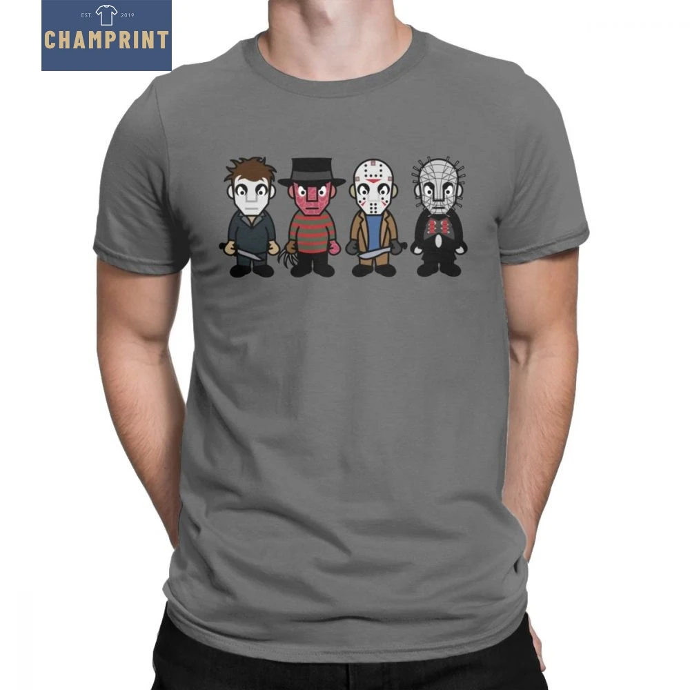 Мужская футболка с принтом из фильма ужасов серийные убийцы облако девять