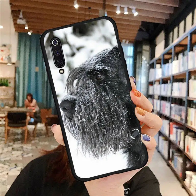 

Lovely Dogs Schnauzer Phone Case For Xiaomi Redmi 7 9t 9se k20 mi8 max3 lite 9 note 8 9s 10 pro