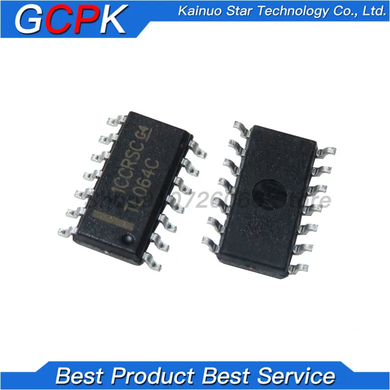 

10 шт. TL064CDT SOP-14 TL064CDR SOP14 TL064C SOP TL064 SMD новые и оригинальные