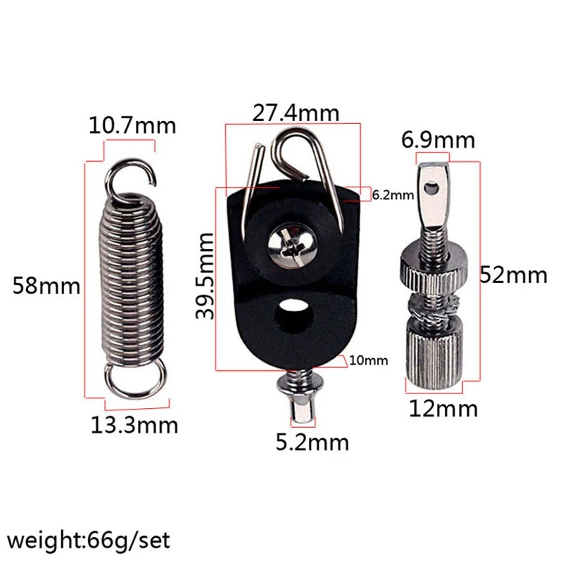 Басовый барабан ножная педаль пружина с D-образными пружинами натяжитель