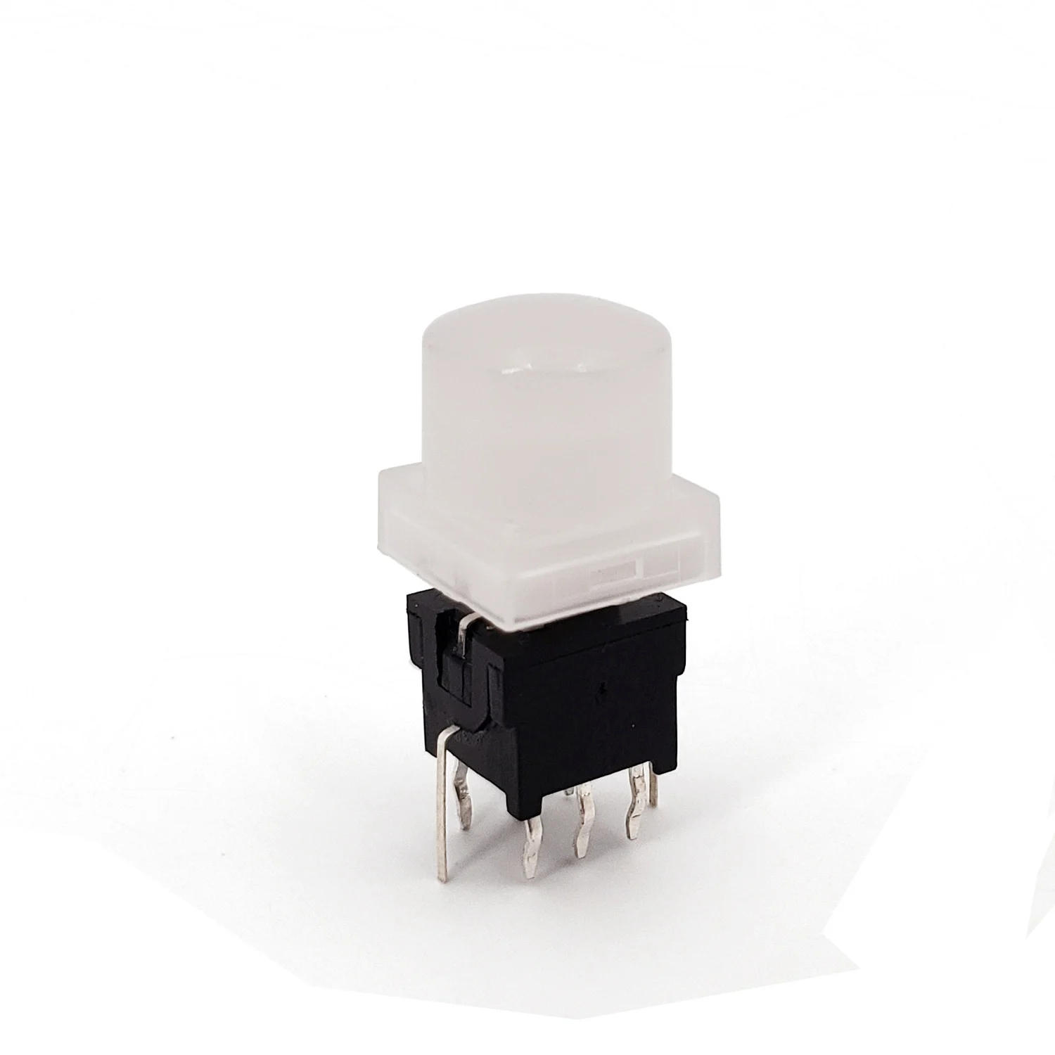 Круглый топ серии TS6 A 10 мм с LED 6 + 2 контактами DPDT фиксатор типа PCB крепление мини