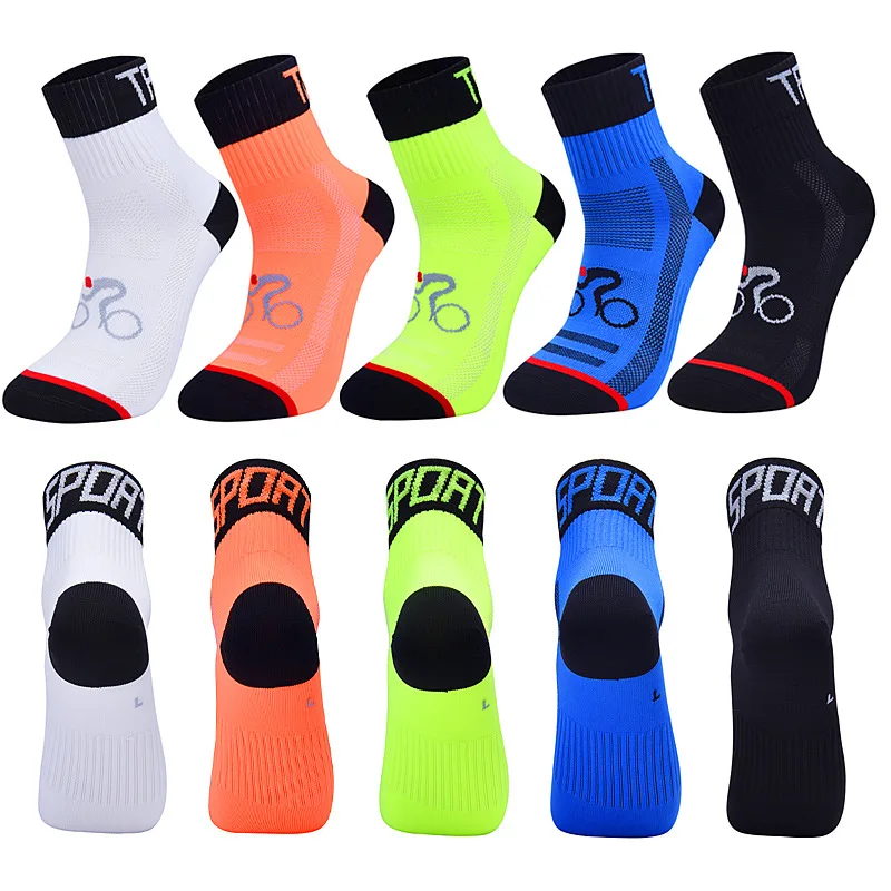 Professional Cycling Socks Breathable Bicycle Socks Running Marathon Outdoor Fitness Sports Socks