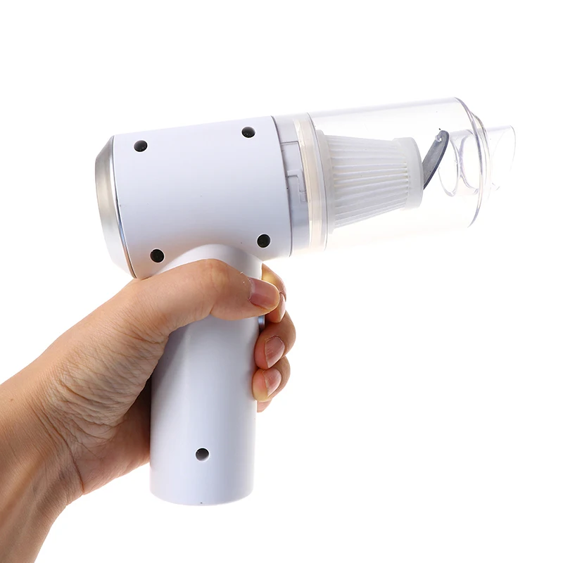 Портативный мини автомобильный пылесос беспроводной влажный сухой ручной