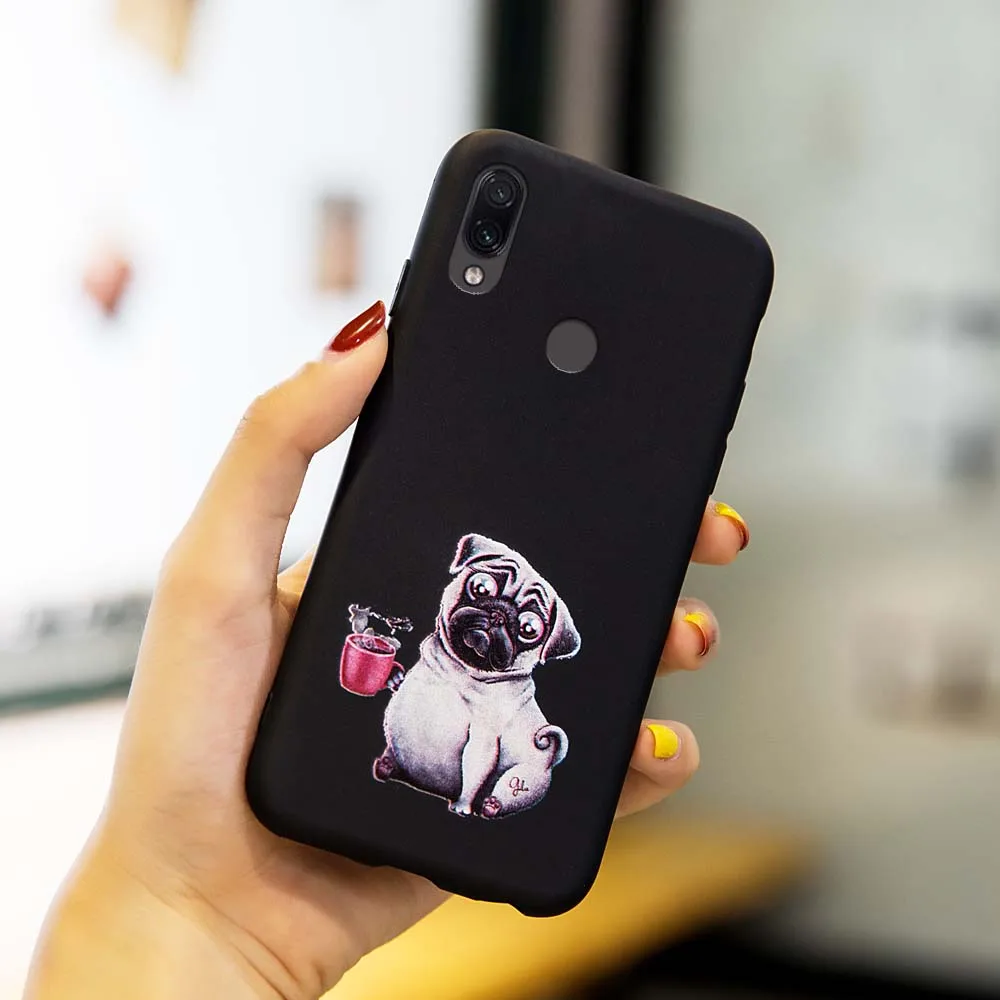 Мягкий чехол из ТПУ с рисунком для телефона силиконовый Redmi Note 7 5A 4X Pro в виде