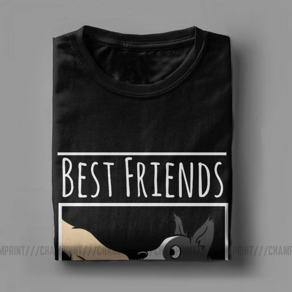 Футболка Border Collie с надписью Best Friends For Life мужские хлопковые футболки для любителей
