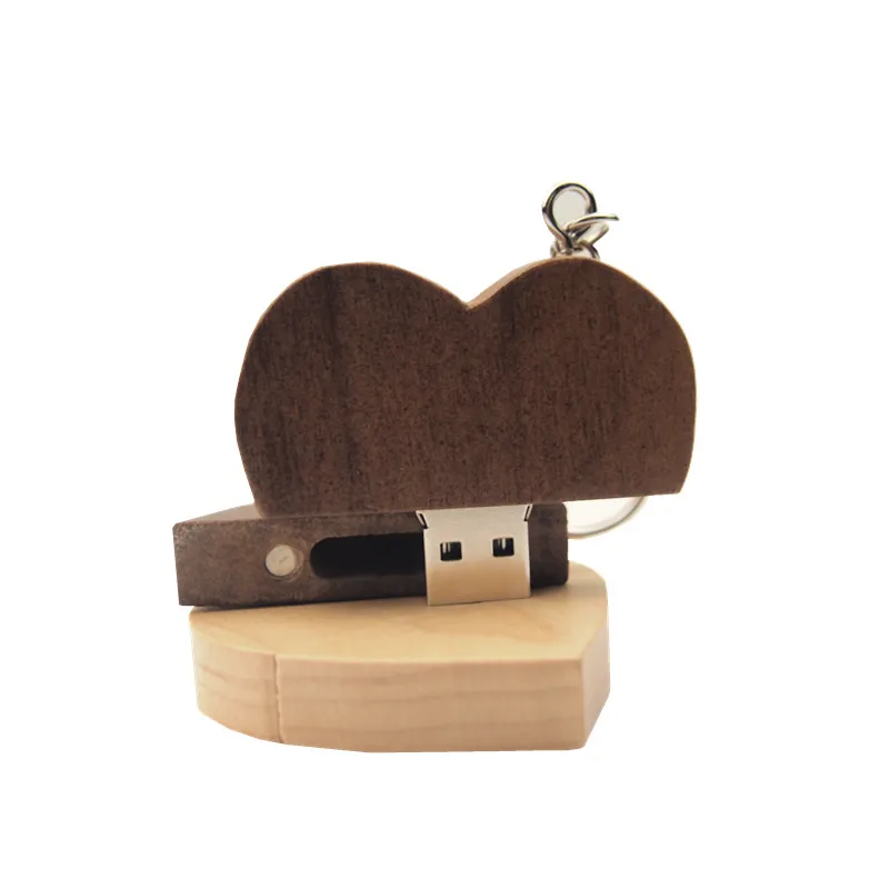 USB флеш накопитель с изображением сердца 64 ГБ 32 16 8 2 0|USB флэш-накопители| |