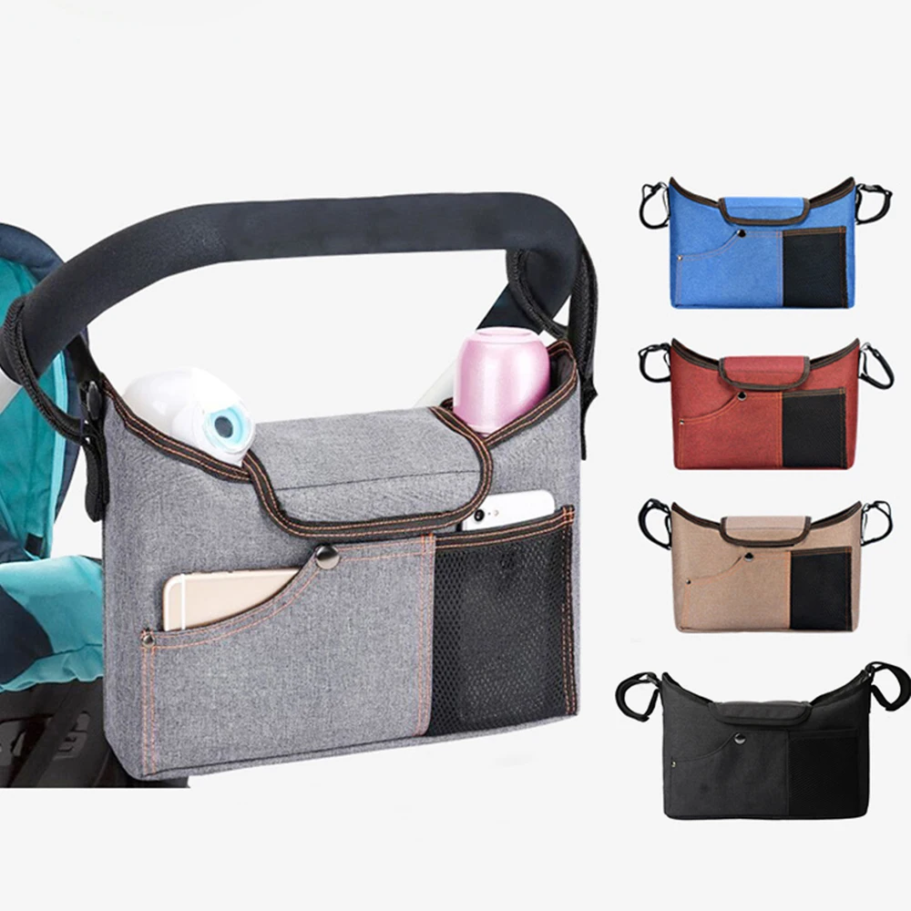 

Большая сумка для подгузников, сумка для подгузников для мам, сумка-Органайзер для детской коляски, сумка для подгузников, корзина для коляс...