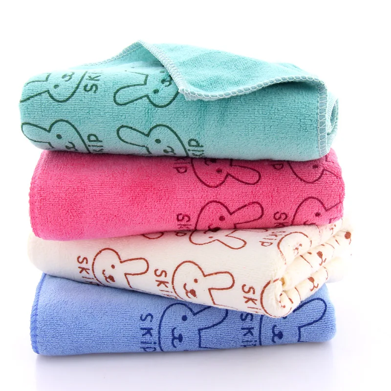 

Bathroom Towels Soft Corals Fleece Towel Multi Well-absorbing Won't Pill Solid Colors Quick-Dry Towel for Home Hand Face Shower