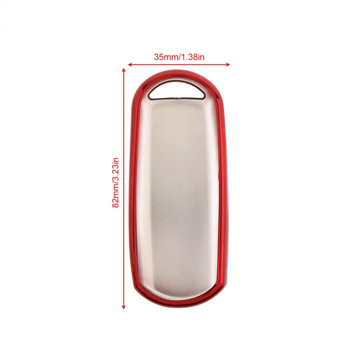 Красный черный синий чехол для ключей автомобиля защитный держатель Замена ТПУ