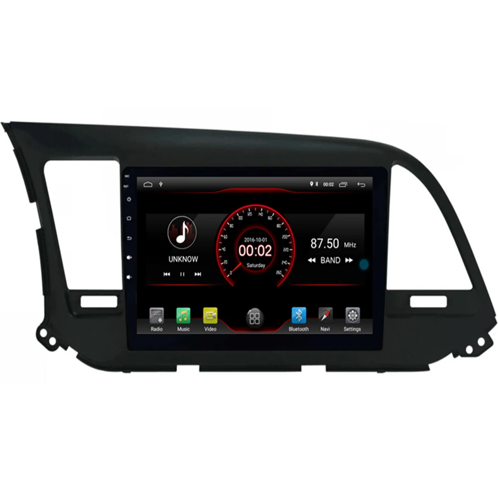 

New coming ! Android 10 2.5D car dvd For hyundai ELANTRA 2016-2020 multimedia GPS Radio stereo gps navigation
