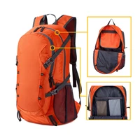 camping mountaineering backpack high capacity foldable luggage organizer travel dry wet separation storage pouch accessories