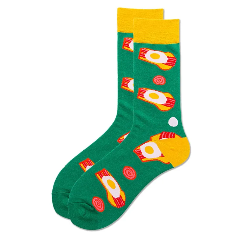 Носки для скейтборда мужские хип-хоп спортивные happy calcetines hombre divertido крутая Новинка художественная мода уличный стиль 1 пара подарки для