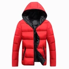 Мужская зимняя теплая куртка, новинка 2021, Мужская зимняя корейская модная повседневная и удобная стеганая куртка, пуховая куртка