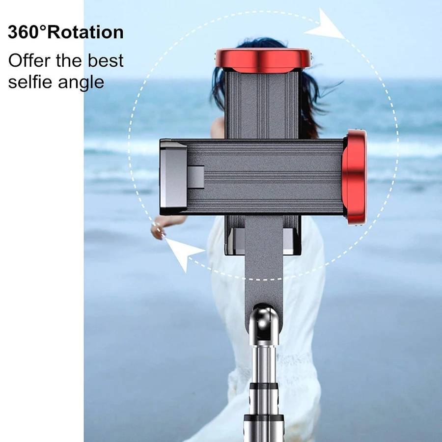 Селфи-палка MAMEN компактная с Bluetooth и держателем для телефона 3 цвета | Электроника