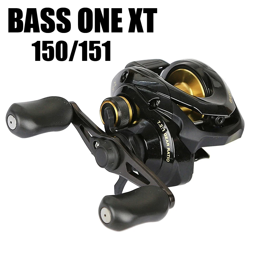 Оригинальная Рыболовная катушка shimano Bass One Xt 150 151 для правого и левого заброса