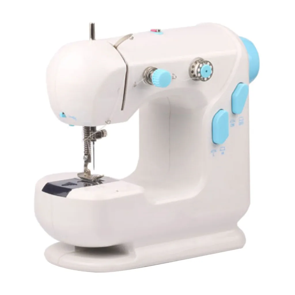 

Portable Mini Handheld sewing machines Clothes Fabrics Electric Sewing Machine Home Sewing Supplies 4