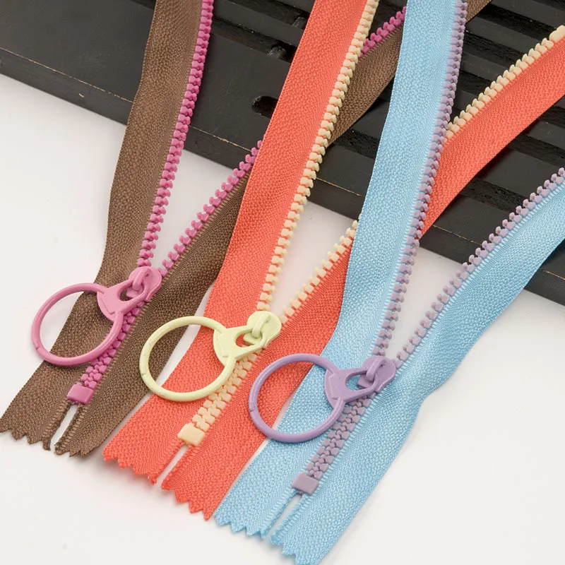 5 шт 15 35 см 3 # резиновые молнии подъемное кольцо Quoit застежка молния DIY аксессуары