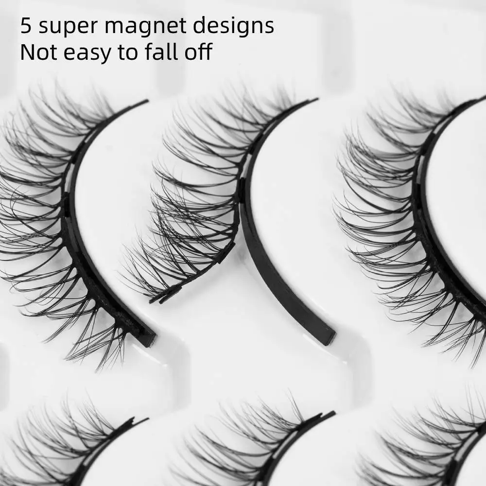 4/3/2 пары магнитное поле 3D норки натуральный магнит накладные ресницы Магнитная