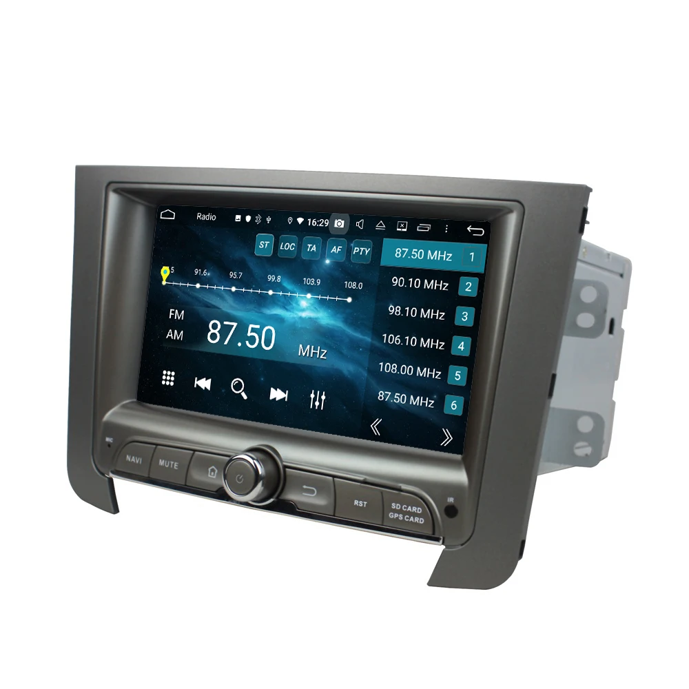 Автомобильный DVD проигрыватель 7 дюймов Android 10 0 для SsangYong REXTON 2014 PX5 мультимедийный 8