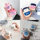 Силиконовый чехол для Airpods, Мягкий противоударный, с объемным изображением лосьона для тела, Беспроводная Bluetooth-гарнитура, защитный противоударный чехол
