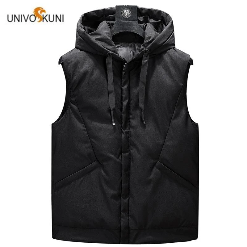 2019 Men's New Winter Vest Thermal Sleeveless Jackets Men Casual Slim Fit Autumn Vests Brand Waistcoat H627 | Мужская одежда
