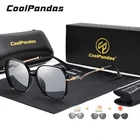 Солнечные очки в уникальной оправе женские, фотохромные Роскошные брендовые винтажные Поляризационные солнечные очки для вождения, 2022