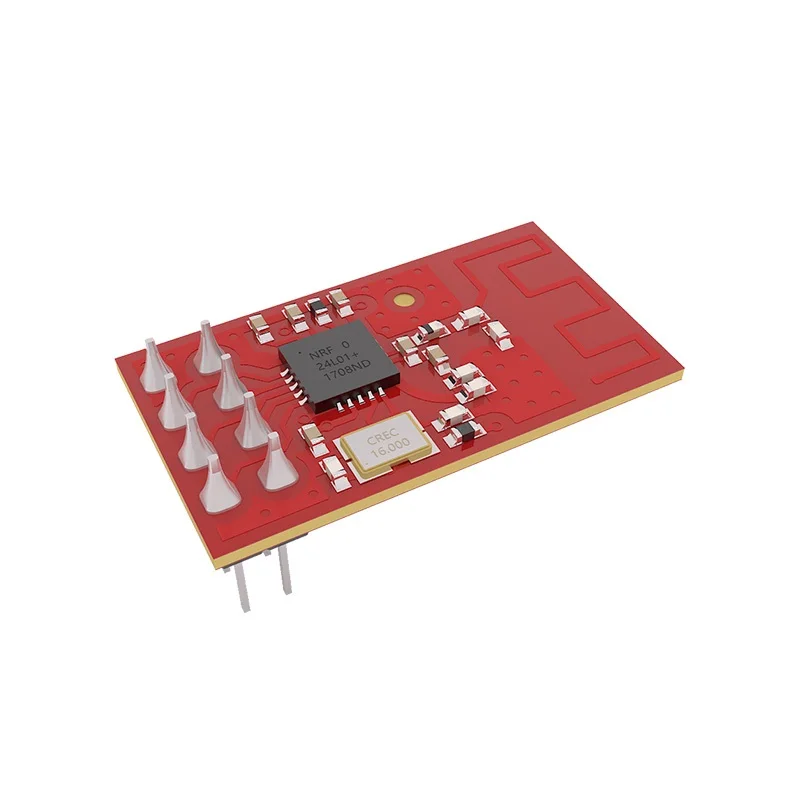 10 шт. E01-ML01D nRF24L01P радиоприемопередатчик 2 4 ГГц SPI nRF24L01 SMD модуль беспроводной