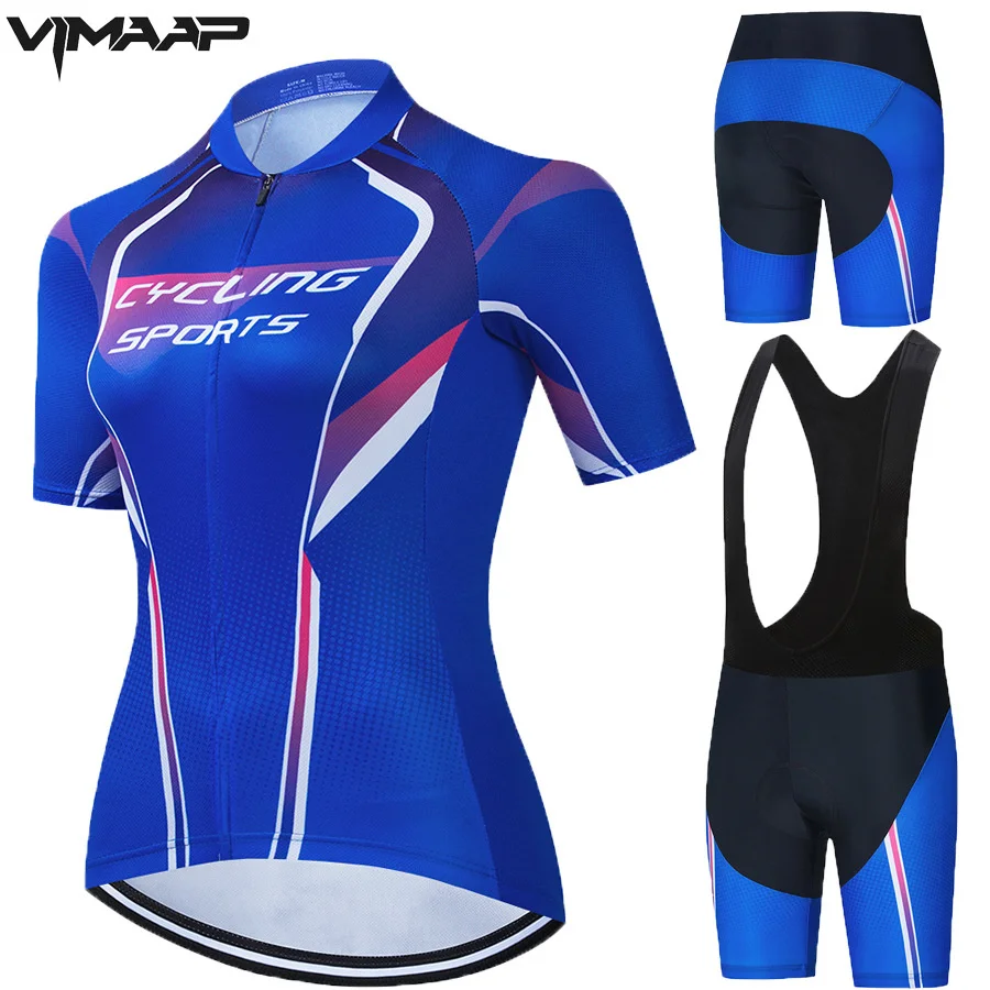 

Second hair women's cycling clothes summer new bicycle outdoor sports moisture absorption and short sleeve suit Jersey