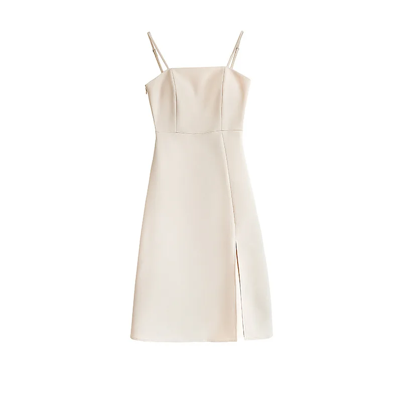 Платье без пояса с трехмерным вырезом в стиле Хепберн облегающее платье